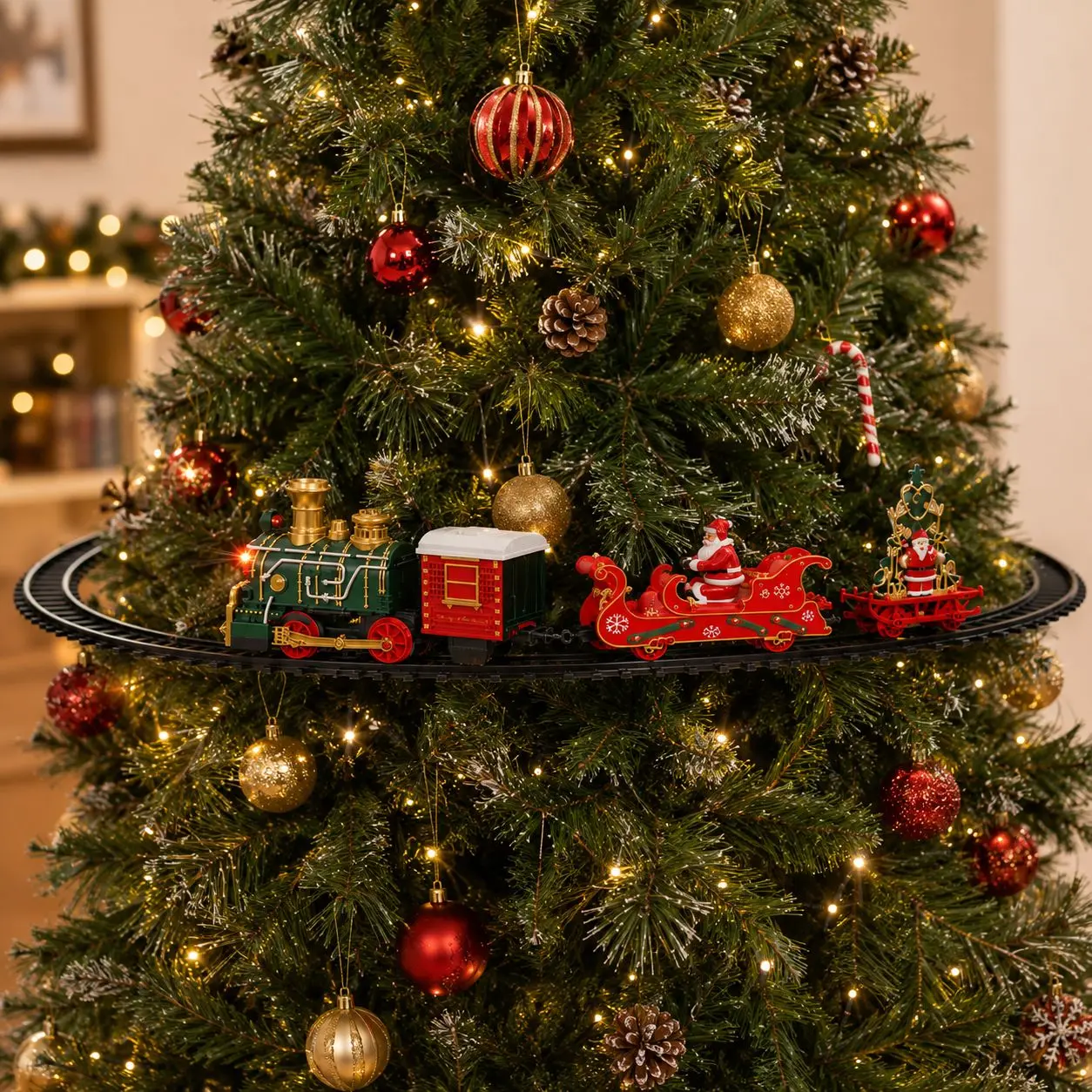 TREN NAVIDEÑO ARBOL