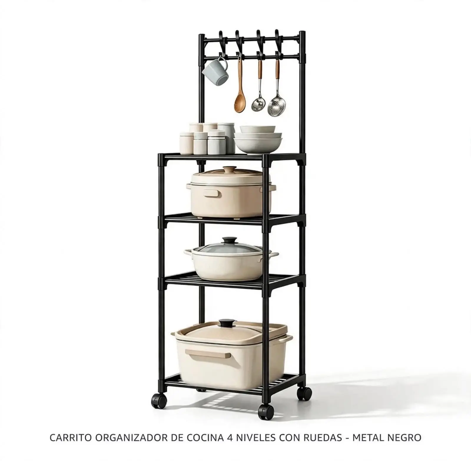 ORGANIZADOR DE COCINA 5 NIVELES CUCHARONES